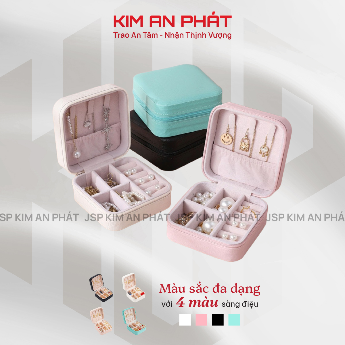 Hộp vải trang sức